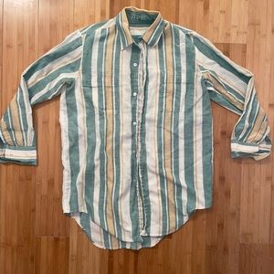 Vintage Button Up, Great Colors - No Tags